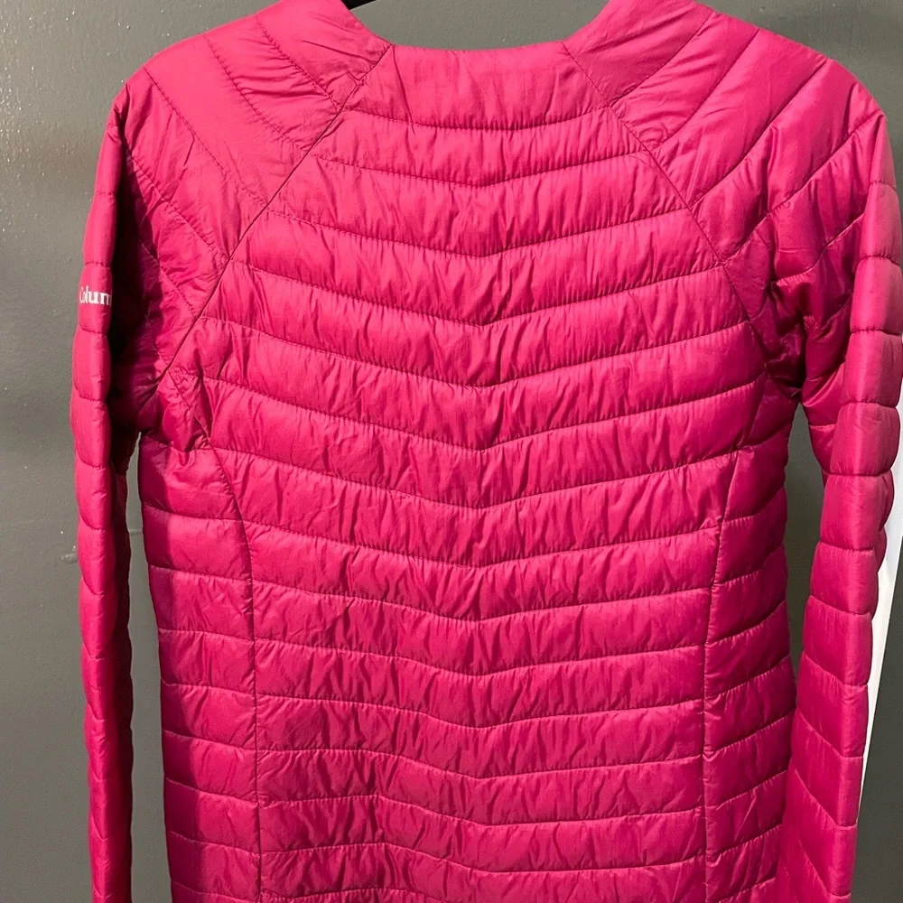 Columbia Women's Pullover‎ Pink Ski Shirt Small